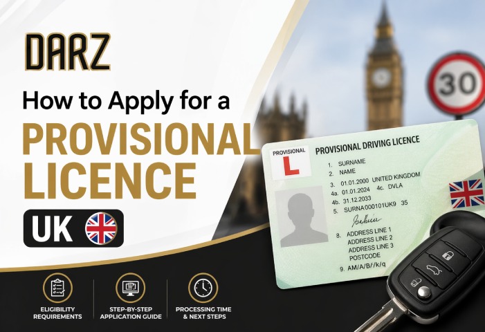 How to Apply for a Provisional Licence