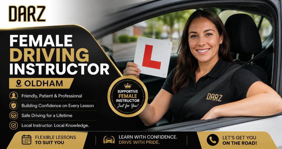Female Driving Instructor Oldham