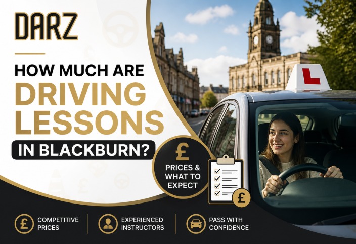 How Much Are Driving Lessons in Blackburn