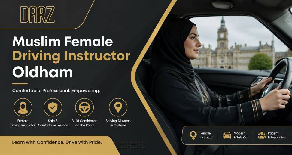 Muslim Female Driving Instructor Oldham